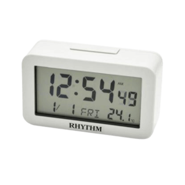 LCD Rhythm Bedside Clock LCT-083NR03