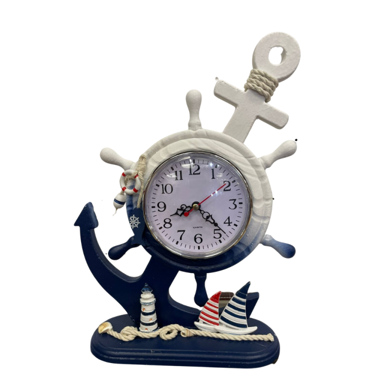 Nautical Anchor Clock